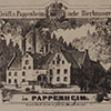 Etikett Gräfl. z. Pappenheimische Bierbrauerei in Pappenheim