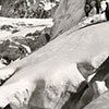 Silvretta, Eisbruch am Weg zum Piz Buin, 3312m