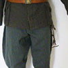 Figurine eines Oberleutnants der Landesschützen Kaiserschützen in Felduniform