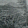 Au: Blick vom Norden ins Rheintal, Rundblick auf Diepoldsau, Widnau, Krissern, Montlingen und Berneck bei Hochwasser 1855