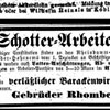 Stellenausschreibungen für diverse Arbeiten beim Rheinbau in den verschiedenen Vorarlberger Zeitungen