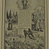 Aufnahmezettel in den Sühnungsverein und Statuten von Notre Dame de Montligeon Orne Frankreich