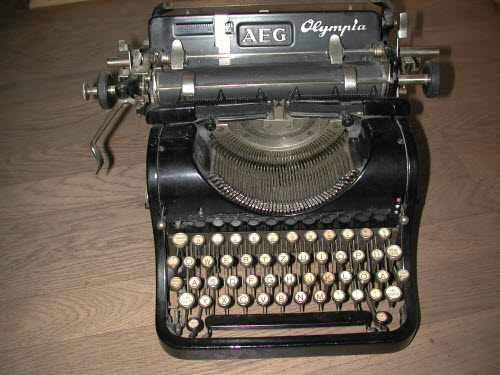 Schreibmaschine/n mechanisch