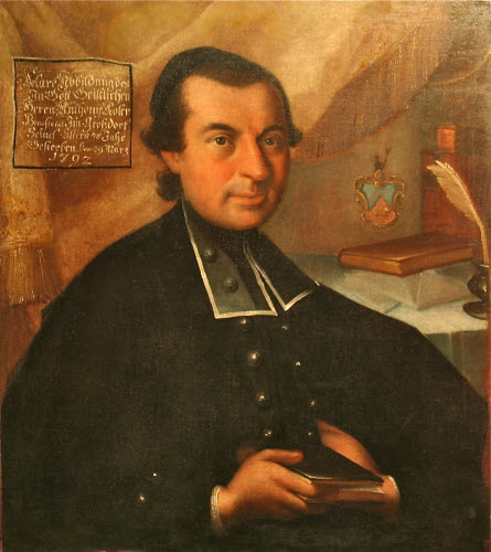 Porträt Benefiziat Anton Kohler