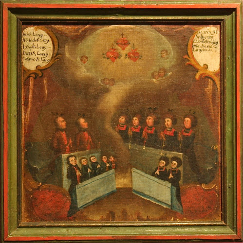 Votivbild der Familie Lang