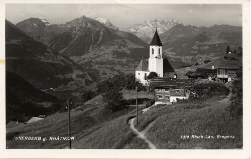 Innerberg gegen Rhätikon