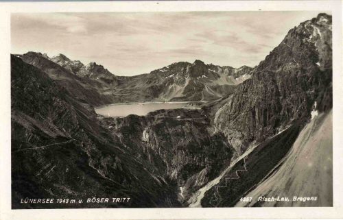 Lünersee und Böser Tritt