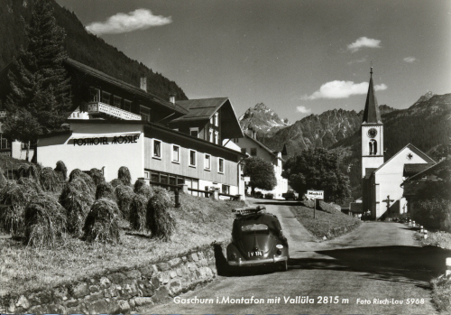 Gaschurn im Montafon mit Vallüla