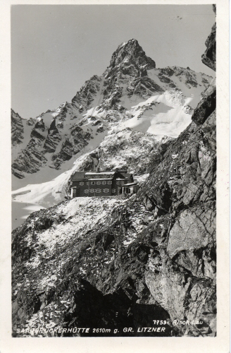 Saarbrücker Hütte gegen Großen Litzner