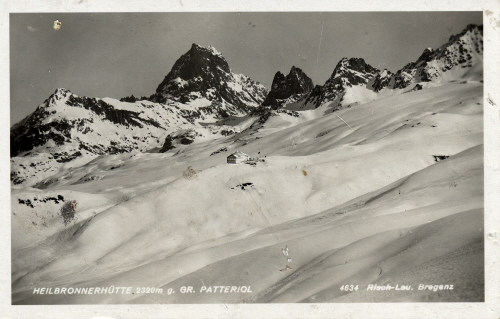 Heilbronner Hütte gegen Großen Patteriol