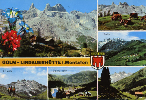 Golm - Lindauerhütte im Montafon