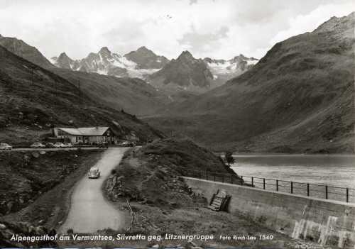 Alpengasthof am Vermuntsee, Silvretta mit Litznergruppe