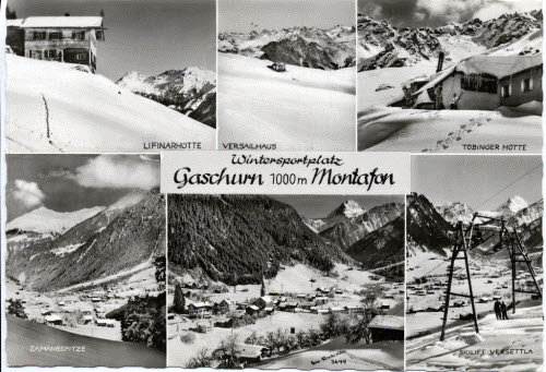 Wintersportplatz Gaschurn im Montafon