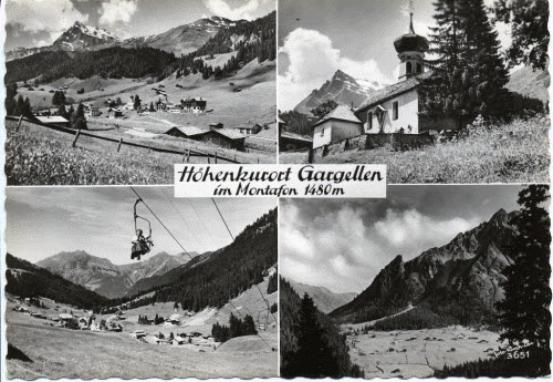 Höhenkurort Gargellen im Montafon