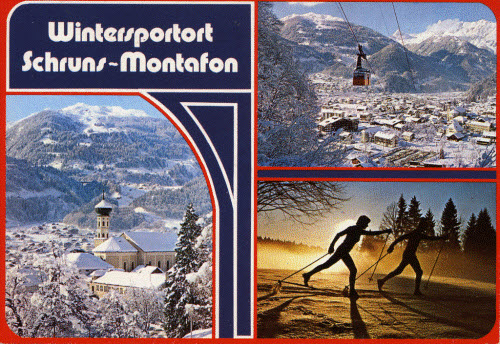 Wintersportort Schruns - Montafon