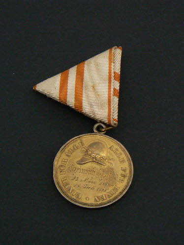 40 Jahr-Medaille als Feuerwehrmann