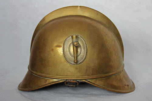 Helm mit Halterung fuer Hornistenbusch