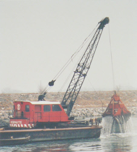 Seilbagger mit Greifer - Kopie