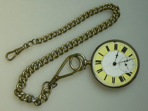 Taschenuhr und Uhrkette