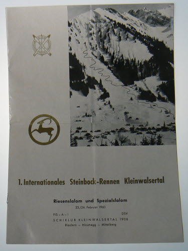 1. Internationales Steinbock-Rennen 1963