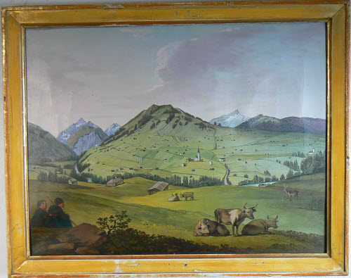 Landschaftsbild Walsertal