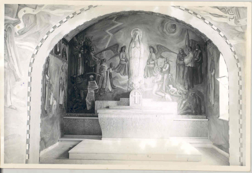 Altarraum Fatima-Kapelle Schwende