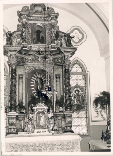 Altar Pfarrkirche St. Jodok, Mittelberg