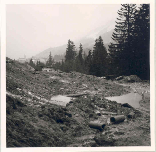 Erdrutsch Außerhirschegg, Herbst 1964