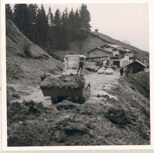 Erdrutsch Außerhirschegg, Herbst 1964