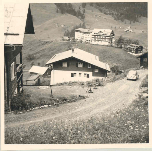Unwetterschaden beim Haus Ebenhoch Gamsblick