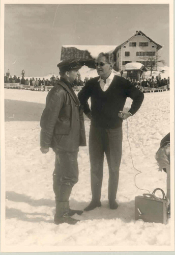 Ballonaufstieg im Winter 1965, Riezlern