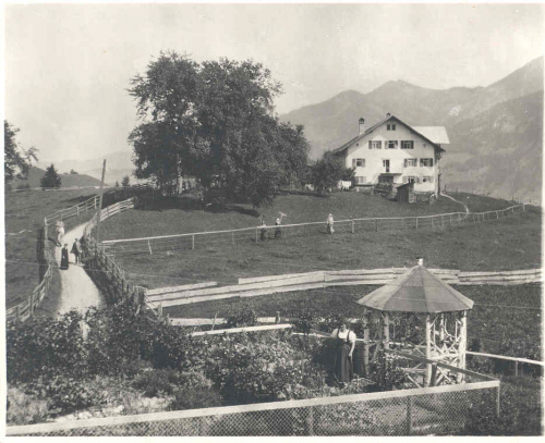 Haus in Reute oberhalb von Oberstdorf