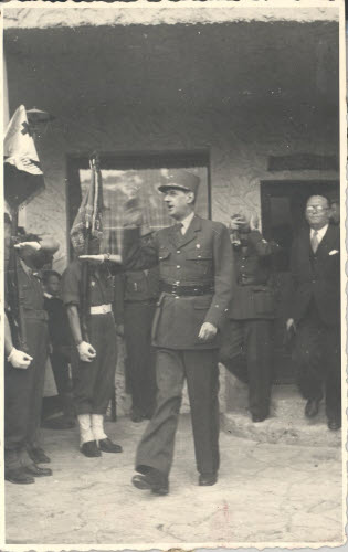 General de Gaulle im Ifenhotel 1945