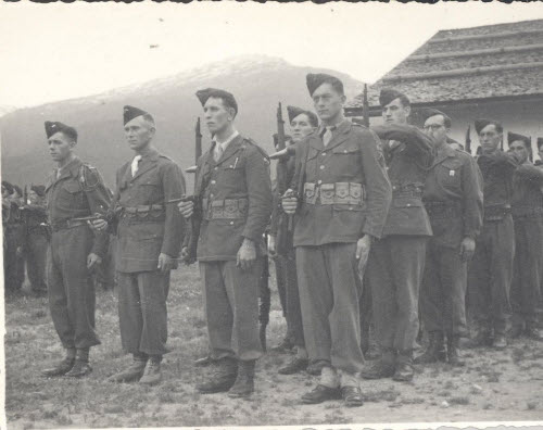 Militärparade im Kleinwalsertal