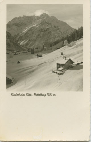 Kinderheim Külz, Mittelberg 1250 m