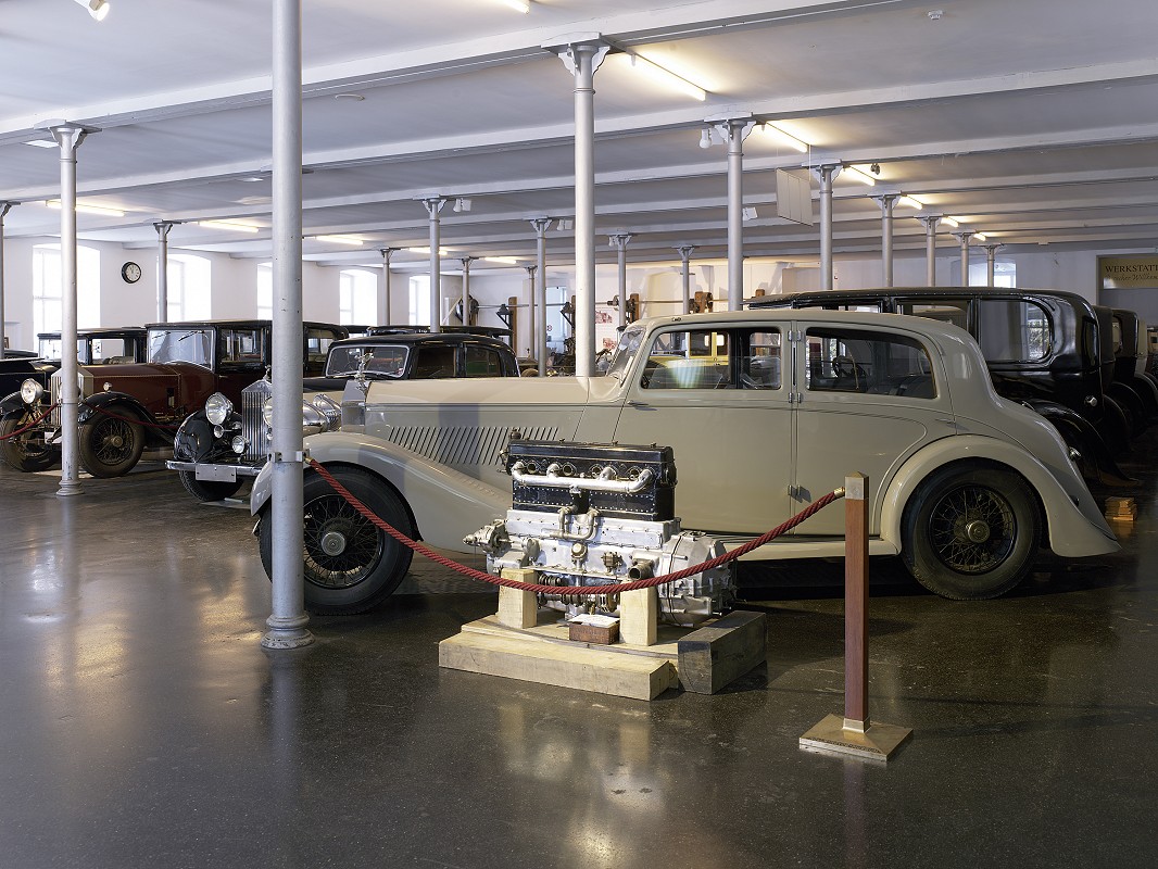 Abbildung Rolls-Royce Automobilmuseum Franz Ferdinand Vonier Dornbirn